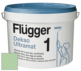 Краска Flugger Dekso 1 ультраматовая краска цвет NCS S 1030-G20Y 