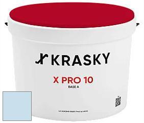 Краска X Pro 10 X Krasky матовая краска для стен и потолков цвет NCS S 0515-R90B 