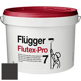 Краска Flugger Flutex Pro 7 матовая краска цвет RAL 8019 