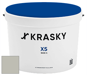 Краска X5 X Krasky матовая краска для стен и потолков цвет 5314 