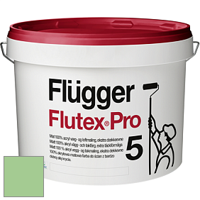 Краска Flugger Flutex Pro 5 матовая краска цвет NCS S 1040-G20Y 