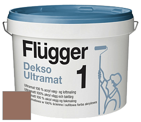 Краска Flugger Dekso 1 ультраматовая краска цвет NCS S 5020-Y60R 
