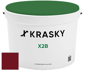 Краска X2B X Krasky глубокоматовая краска для потолков цвет RAL 3032 