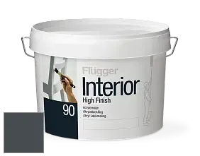 Краска Flugger Interior High Finish 90 акриловая глянцевая эмаль цвет NCS S 8005-B20G 