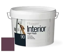 Краска Flugger Interior High Finish 90 акриловая глянцевая эмаль цвет NCS S 6030-R30B 