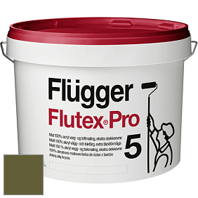 Краска Flugger Flutex Pro 5 матовая краска цвет NCS S 5540-G50Y 