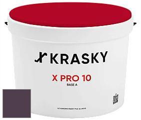Краска X Pro 10 X Krasky матовая краска для стен и потолков цвет NCS S 7020-R40B 