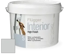 Краска Flugger Interior High Finish 5 матовая акриловая краска-грунт цвет 5348 