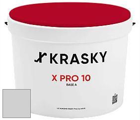 Краска X Pro 10 X Krasky матовая краска для стен и потолков цвет RAL 7047 