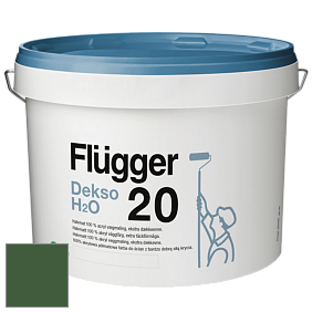 Краска Flugger Dekso H2O 20 полуматовая краска цвет NCS S 5540-G20Y 