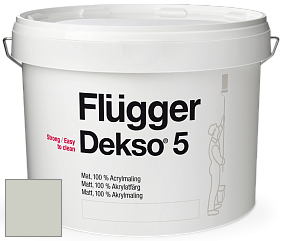 Краска Flugger Dekso 5 матовая краска цвет 5313 