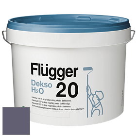 Краска Flugger Dekso H2O 20 полуматовая краска цвет 4438 