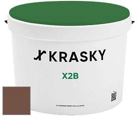 Краска X2B X Krasky глубокоматовая краска для потолков цвет 4368 