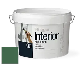 Краска Flugger Interior High Finish 90 акриловая глянцевая эмаль цвет NCS S 5040-G10Y 