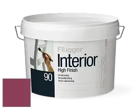 Краска Flugger Interior High Finish 90 акриловая глянцевая эмаль цвет NCS S 3060-R20B 