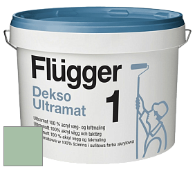 Краска Flugger Dekso 1 ультраматовая краска цвет NCS S 2020-G10Y 