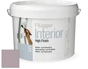 Краска Flugger Interior High Finish 5 матовая акриловая краска-грунт цвет NCS S 3010-R20B 