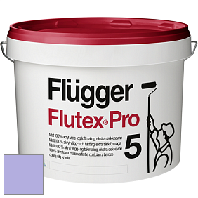 Краска Flugger Flutex Pro 5 матовая краска цвет NCS S 1040-R60B 
