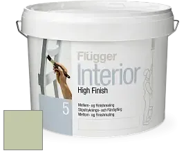 Краска Flugger Interior High Finish 5 матовая акриловая краска-грунт цвет 3525 