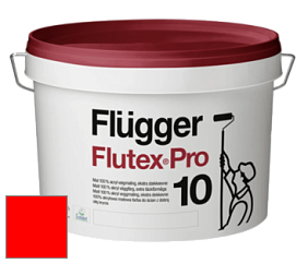Краска Flugger Flutex Pro 10 матовая моющаяся краска цвет RAL 3026 