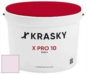 Краска X Pro 10 X Krasky матовая краска для стен и потолков цвет NCS S 0510-R30B 