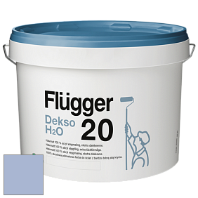 Краска Flugger Dekso H2O 20 полуматовая краска цвет 3455 