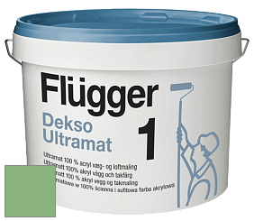 Краска Flugger Dekso 1 ультраматовая краска цвет NCS S 2040-G20Y 