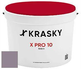 Краска X Pro 10 X Krasky матовая краска для стен и потолков цвет 4427 