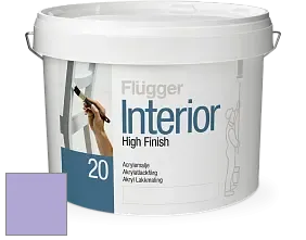 Краска Flugger Interior High Finish 20 акриловая полуматовая эмаль цвет 2445 