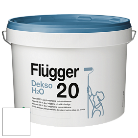Краска Flugger Dekso H2O 20 полуматовая краска цвет NO.76 