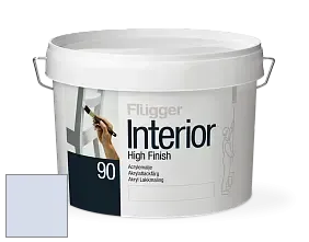 Краска Flugger Interior High Finish 90 акриловая глянцевая эмаль цвет 3452 