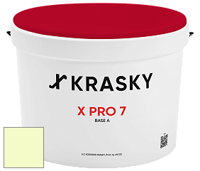 Краска X Pro 7 X Krasky матовая краска для стен и потолков цвет 1531 