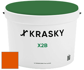 Краска X2B X Krasky глубокоматовая краска для потолков цвет RAL 2009 