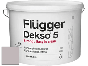 Краска Flugger Dekso 5 матовая краска цвет 5426 