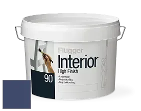 Краска Flugger Interior High Finish 90 акриловая глянцевая эмаль цвет 2468 