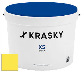 Краска X5 X Krasky матовая краска для стен и потолков цвет 1317 