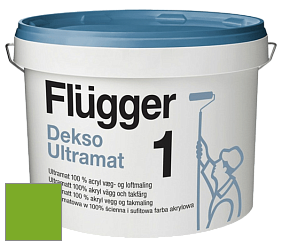 Краска Flugger Dekso 1 ультраматовая краска цвет NCS S 1080-G30Y 