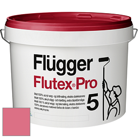 Краска Flugger Flutex Pro 5 матовая краска цвет NCS S 1060-R10B 