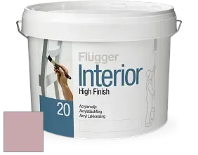 Краска Flugger Interior High Finish 20 акриловая полуматовая эмаль цвет 3415 