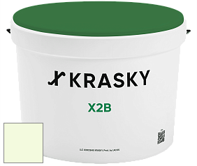 Краска X2B X Krasky глубокоматовая краска для потолков цвет 1521 