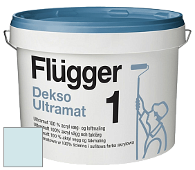 Краска Flugger Dekso 1 ультраматовая краска цвет NCS S 0510-B10G 