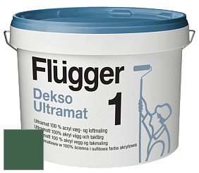 Краска Flugger Dekso 1 ультраматовая краска цвет NCS S 6030-G10Y 