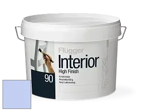 Краска Flugger Interior High Finish 90 акриловая глянцевая эмаль цвет 1452 