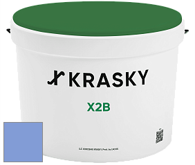 Краска X2B X Krasky глубокоматовая краска для потолков цвет NCS S 1550-R70B 