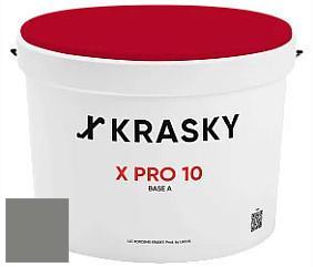 Краска X Pro 10 X Krasky матовая краска для стен и потолков цвет NCS S 5502-G50Y 