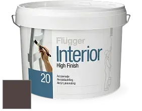 Краска Flugger Interior High Finish 20 акриловая полуматовая эмаль цвет 5438 