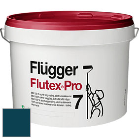 Краска Flugger Flutex Pro 7 матовая краска цвет RAL 5020 
