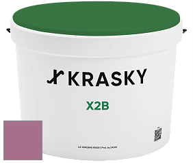 Краска X2B X Krasky глубокоматовая краска для потолков цвет NCS S 3040-R30B 