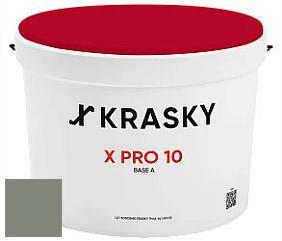 Краска X Pro 10 X Krasky матовая краска для стен и потолков цвет NCS S 5010-G30Y 