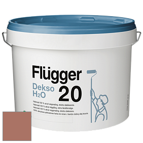 Краска Flugger Dekso H2O 20 полуматовая краска цвет 3397 